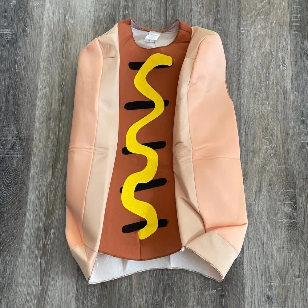 NEW Hauntlook Ballpark Frank Hot Dog Kids Costume - Size: 3-4